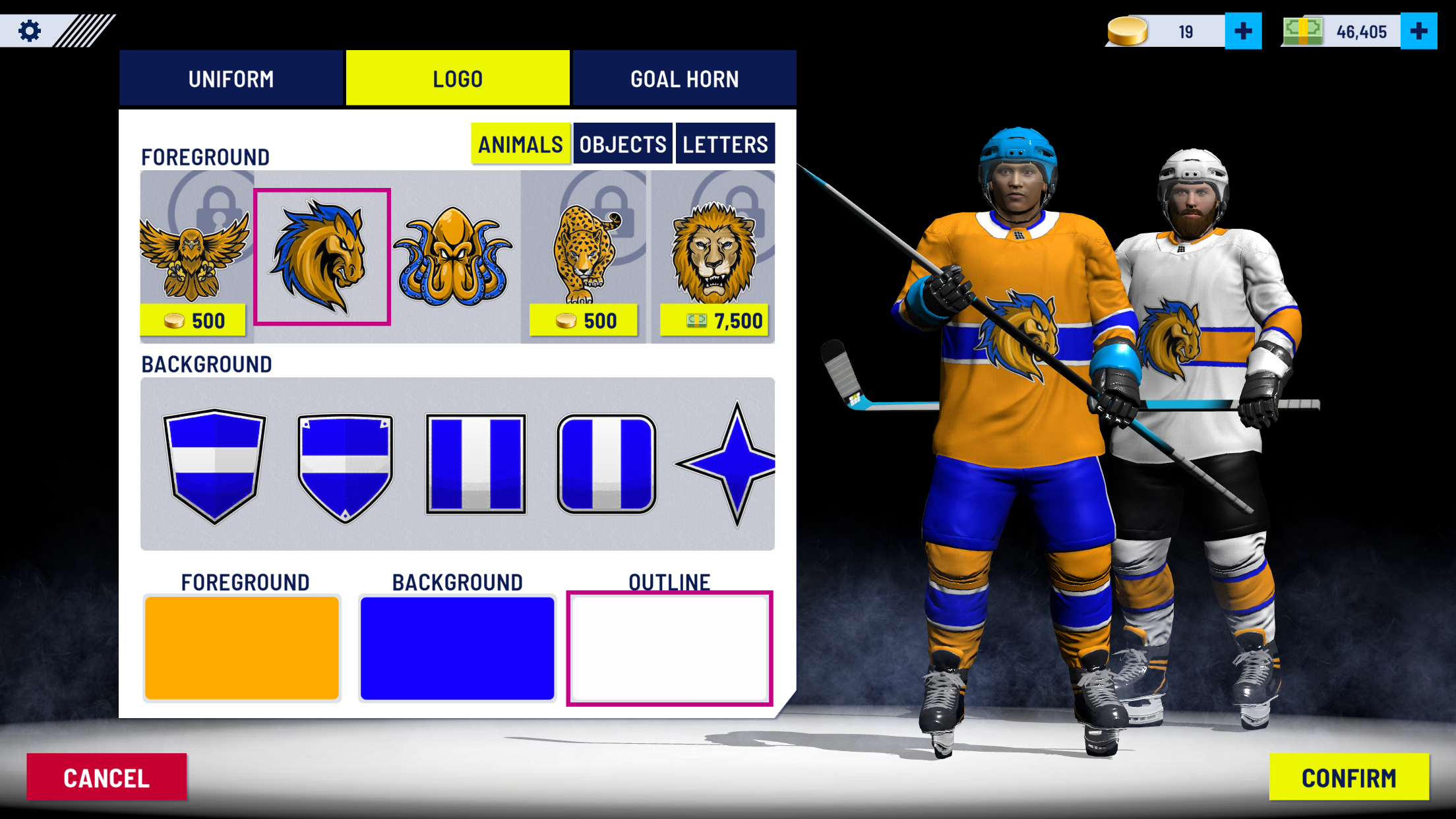 Screenshot of Hockey All Stars 24