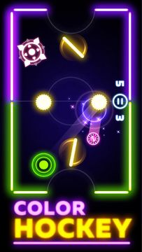 Color Hockey Game Screenshot