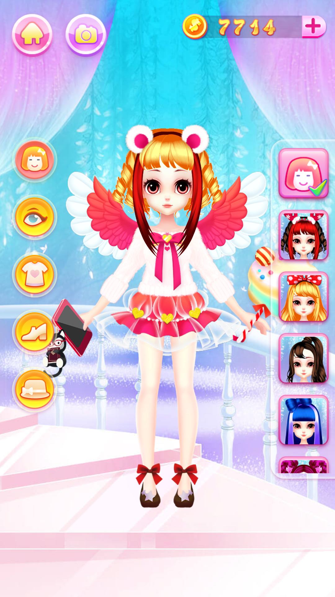 Fashion Hair Salon Games Game Screenshot