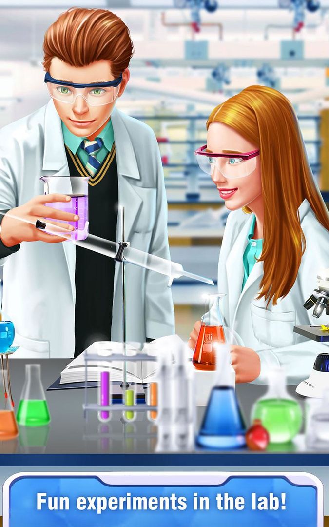 High School Science Girl Salon screenshot game