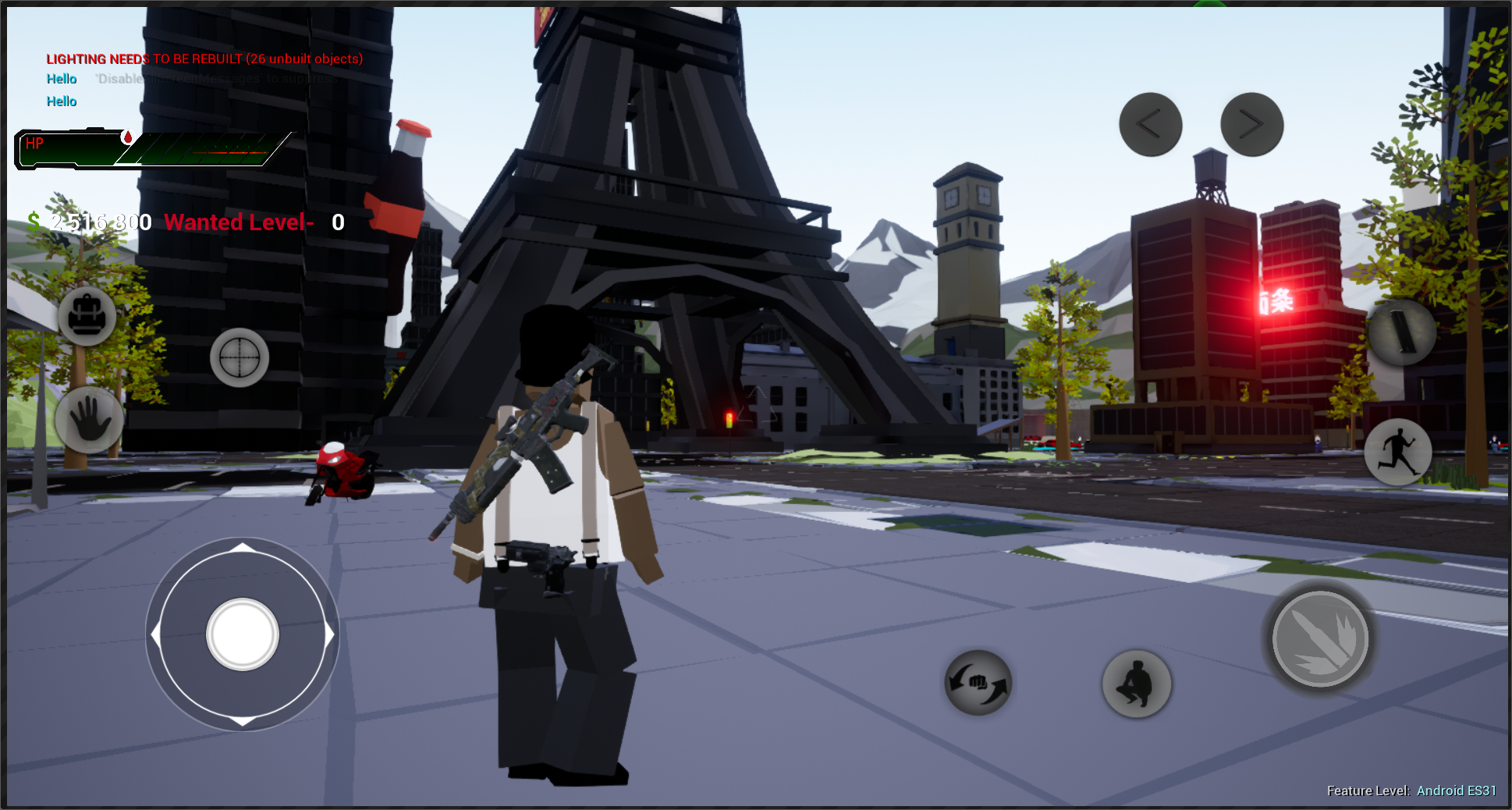 Screenshot of CUBE SANDBOX