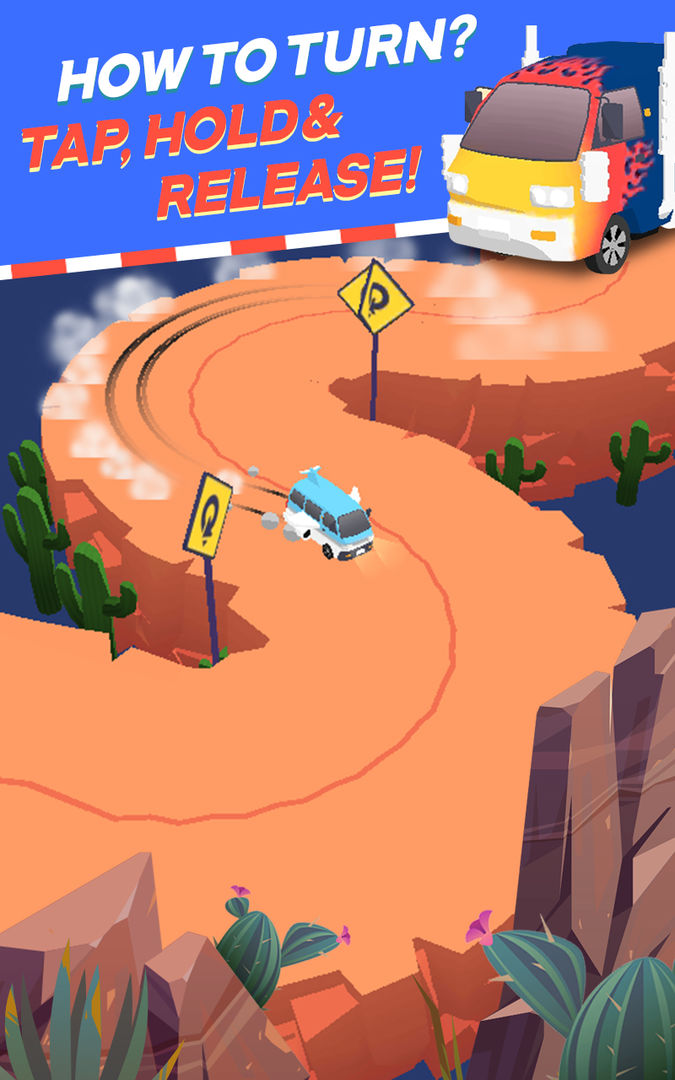 Minivan Drift ภาพหน้าจอเกม