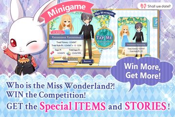 Cuplikan Layar Game Lost Alice - otome sim game