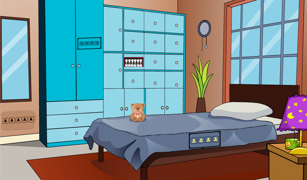 Cuplikan Layar Game Escape From Dwelling House