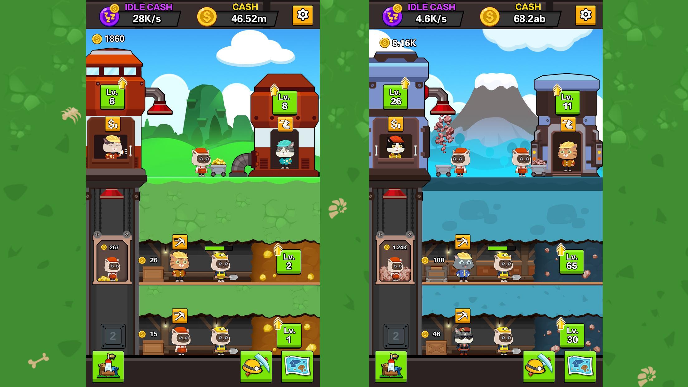 Screenshot of Tank Factory - Idle Miner Game, Simulation Game