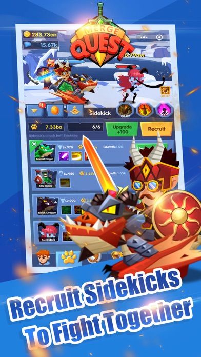 Merge Quest screenshot game