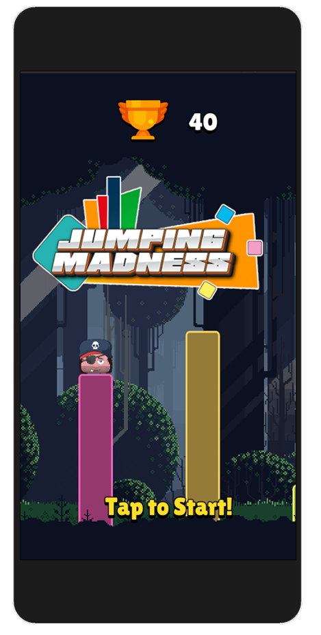 Cubeville:Jumping Madness Game Screenshot