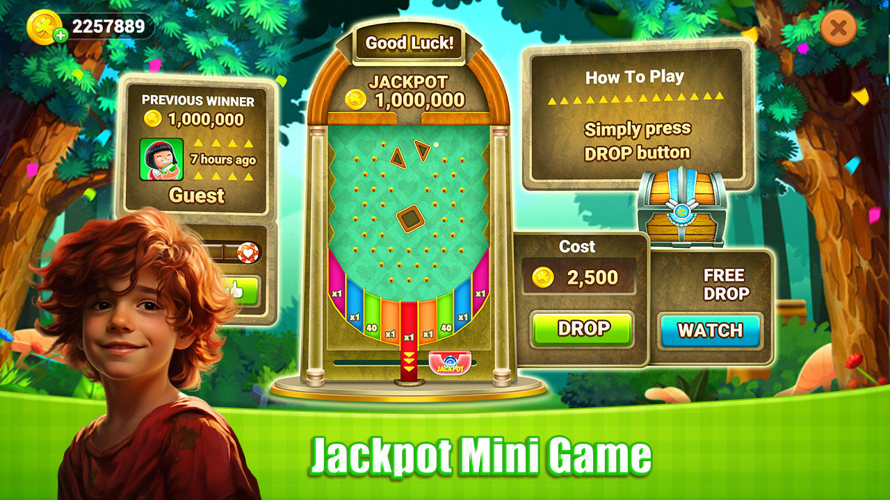 Screenshot of TriPeaks Solitaire 2