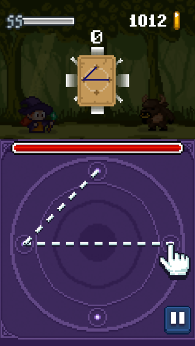 Swipe Casters Game Screenshot
