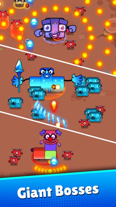 Survivor: Block Shooter Game Screenshot
