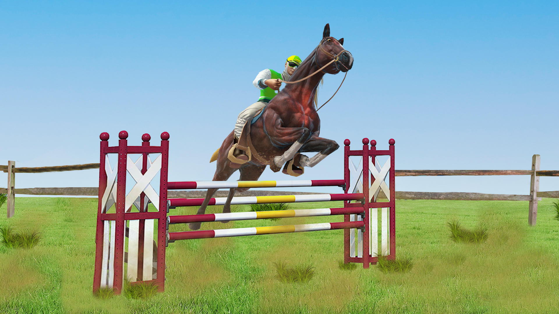 Horse Show Jump Simulator 3D - Jogo Gratuito Online