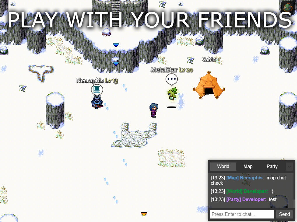 Screenshot of Fantasy World Souls