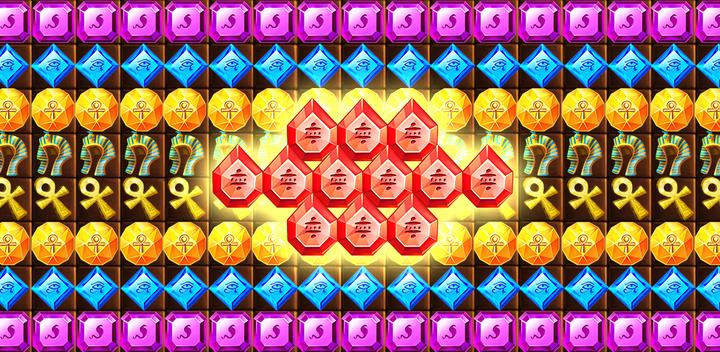 Banner of Pyramid Collapse Diamond Puzzl 