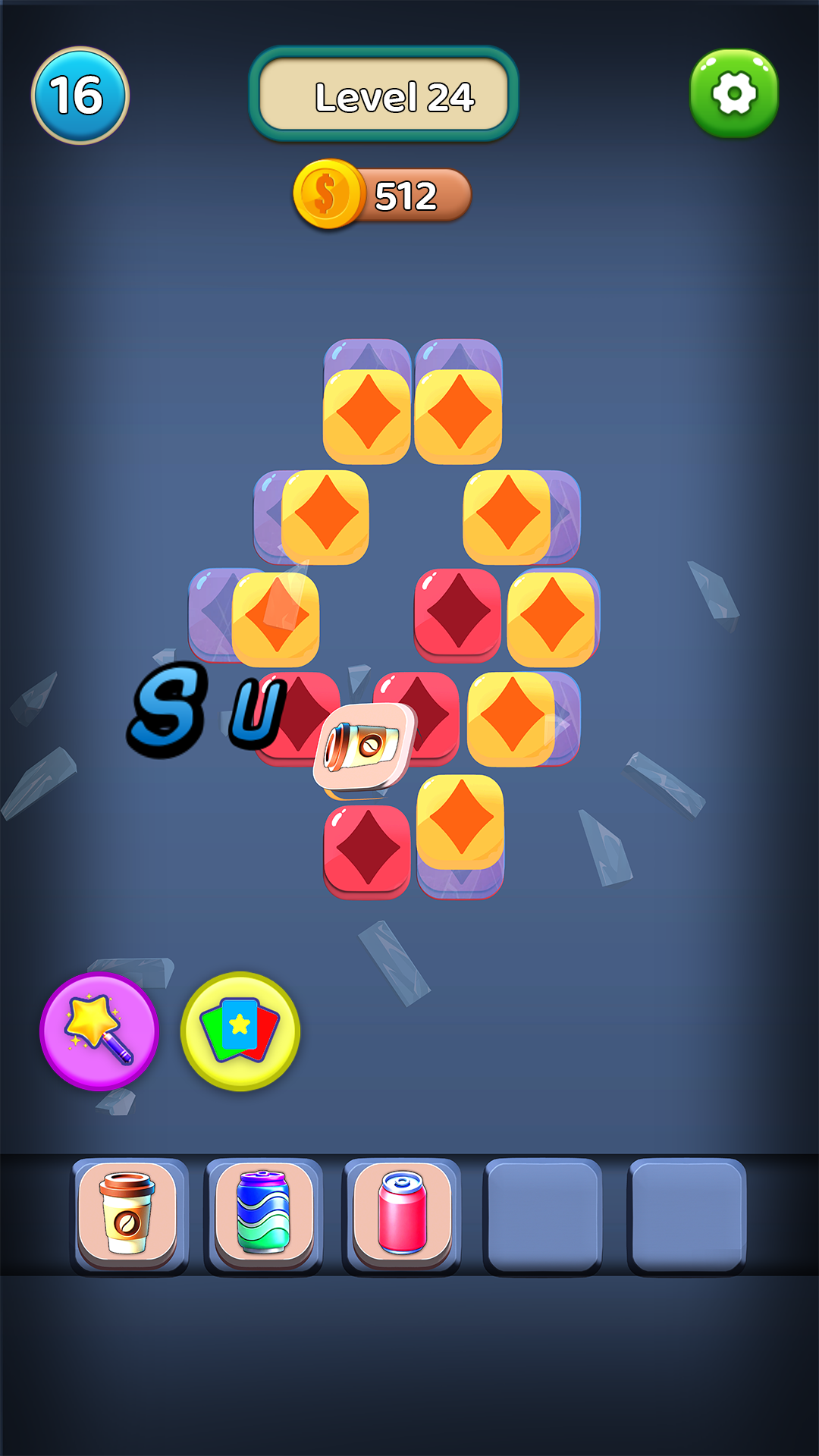 Tap to Flip Puzzle Match Game Game Screenshot