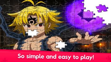 Seven Deadly Sins Anime Puzzle 게임 스크린샷