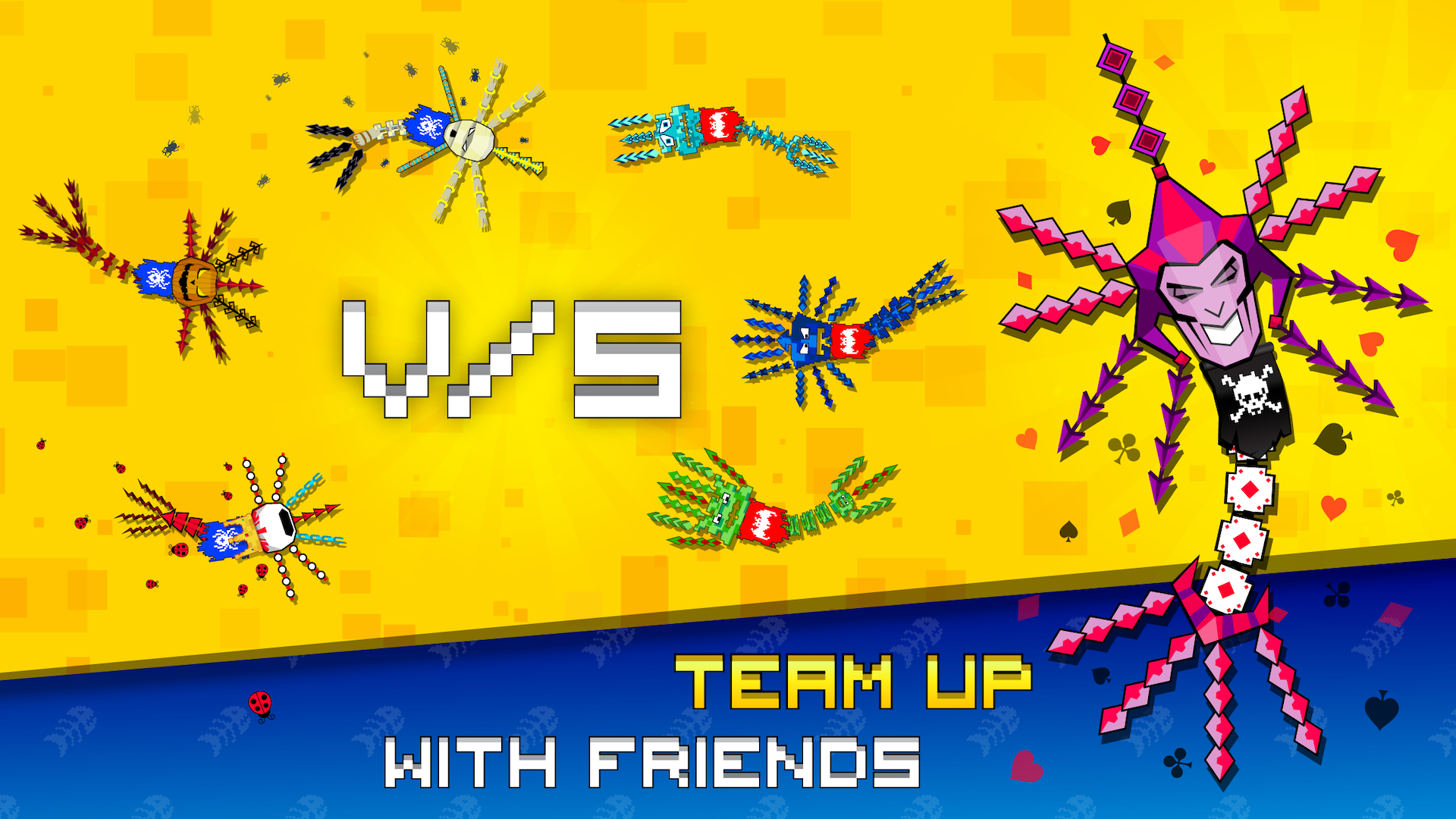 Pixel Sword Fish io Game Screenshot