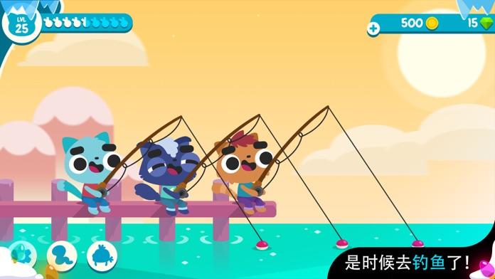 Cuplikan Layar Game CatFish - gotta fish them all!