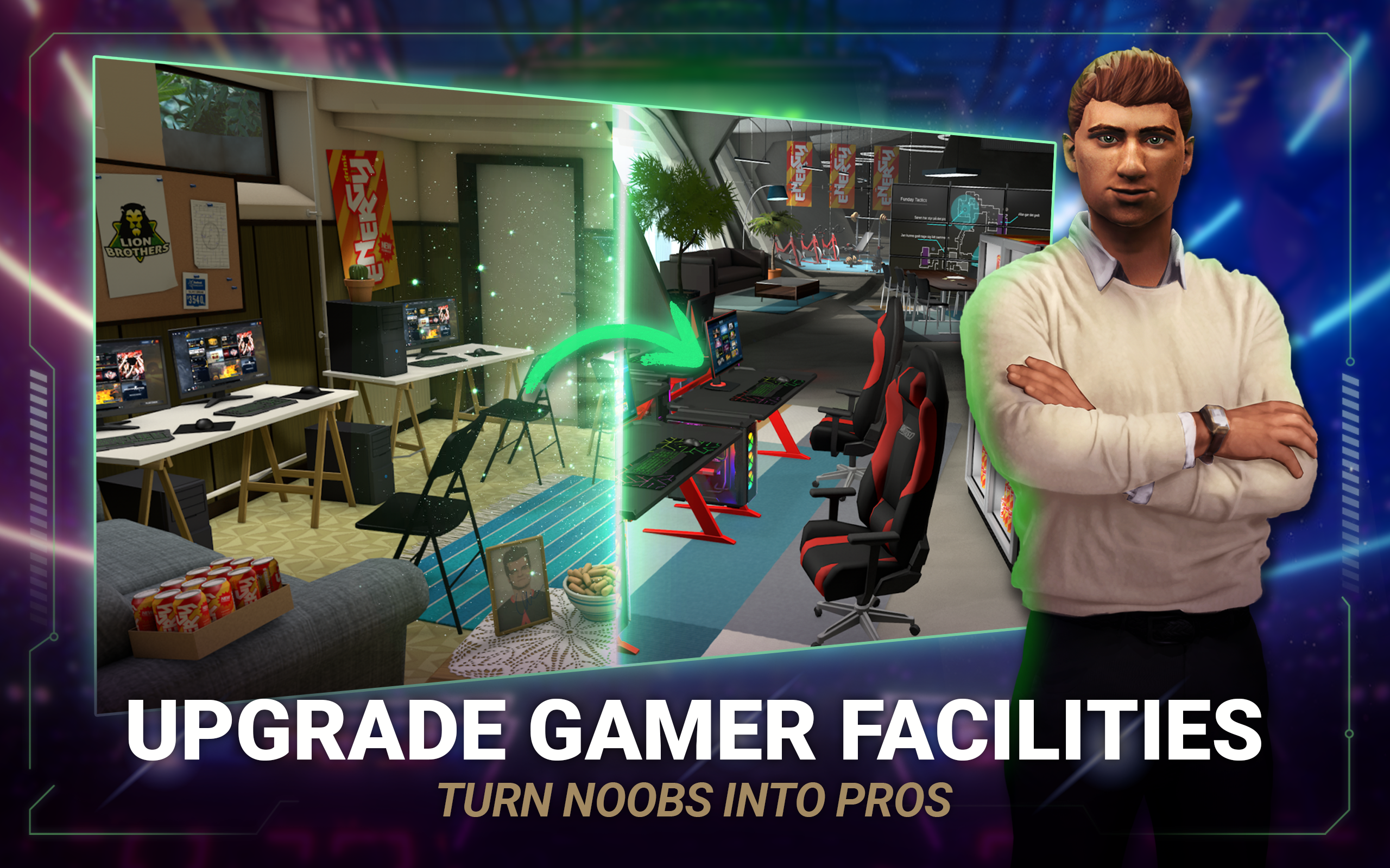 FIVE - Esports Manager Game Game Screenshot