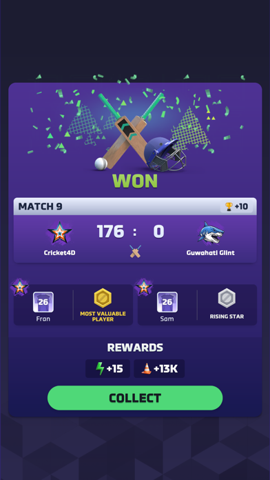 Cricket Rivals: Online Game Game Screenshot