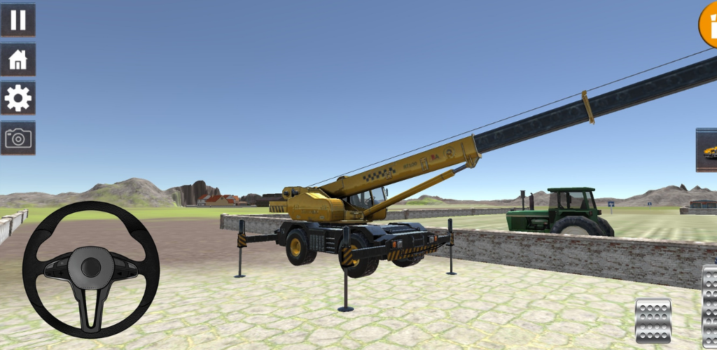 Banner of 起重機推土機拖拉機挖掘機駕駛模擬器遊戲 0.4