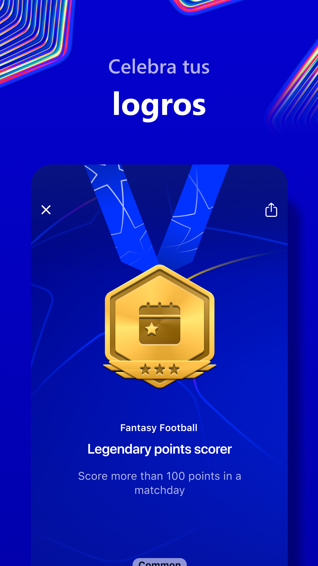 Captura de Pantalla del Juego UEFA Gaming: Fantasy Football
