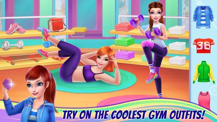 Fitness Girl - Studio Coach Game Screenshot