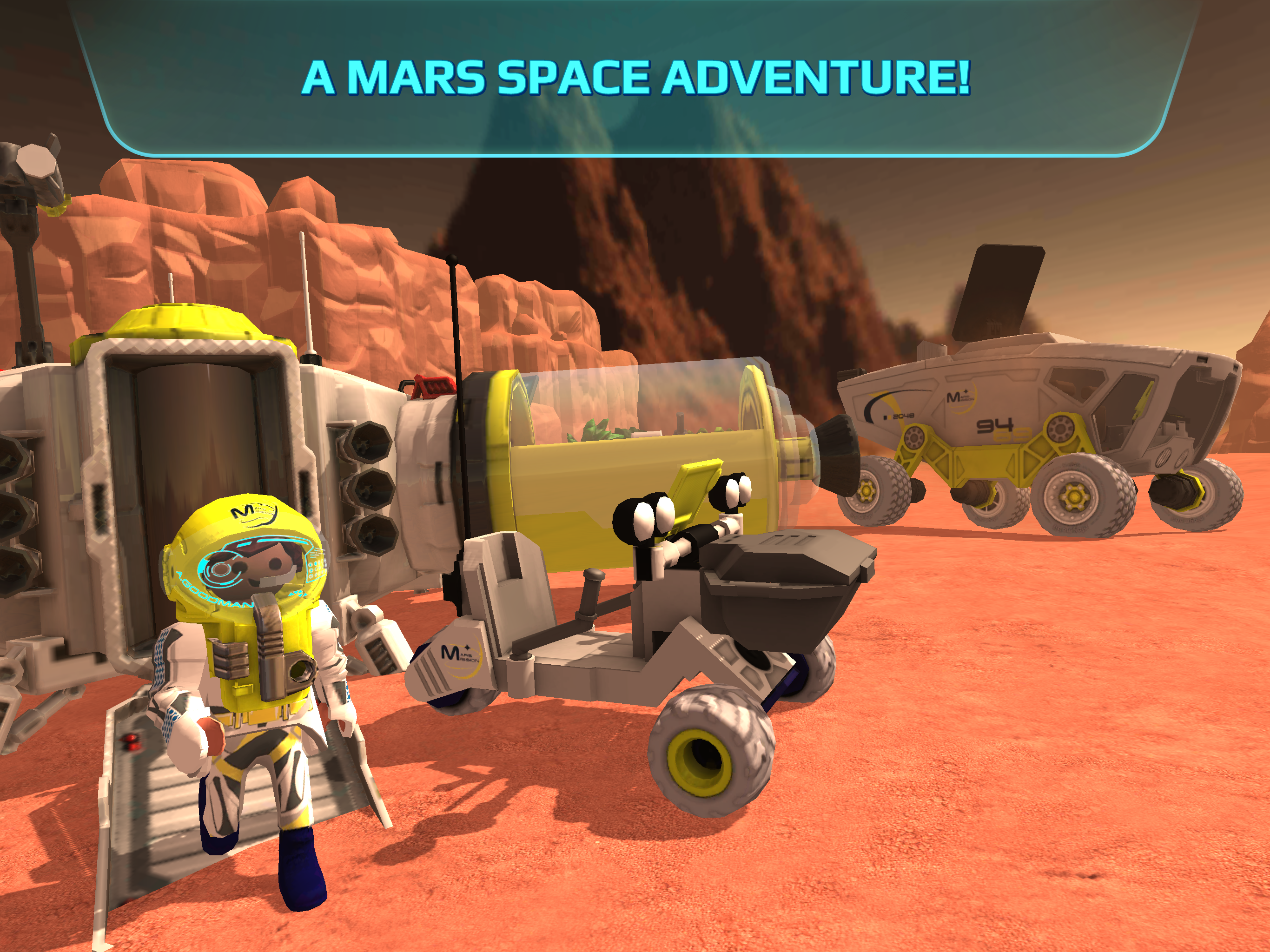 Cuplikan Layar Game PLAYMOBIL Mars Mission