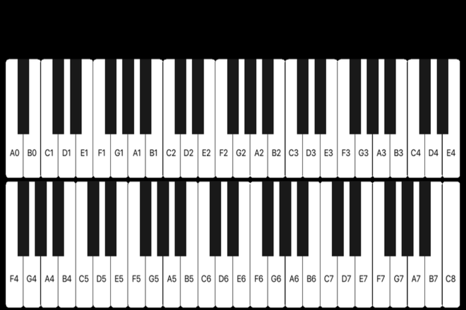 My Piano - 88 key Game Screenshot