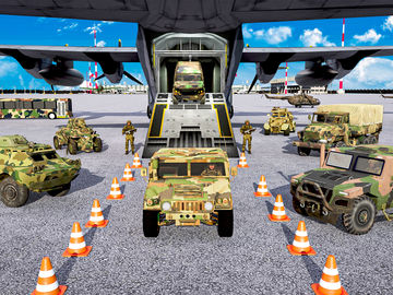 US Army Truck Transport Sim Game Screenshot