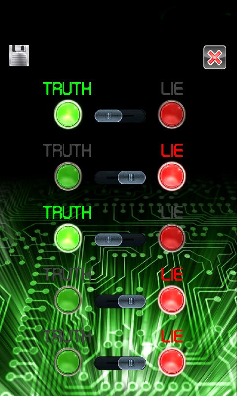 Screenshot of Lie Detector Simulator Fun
