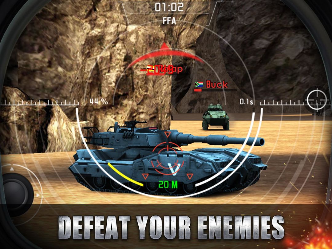 Tank Strike - battle online 게임 스크린 샷