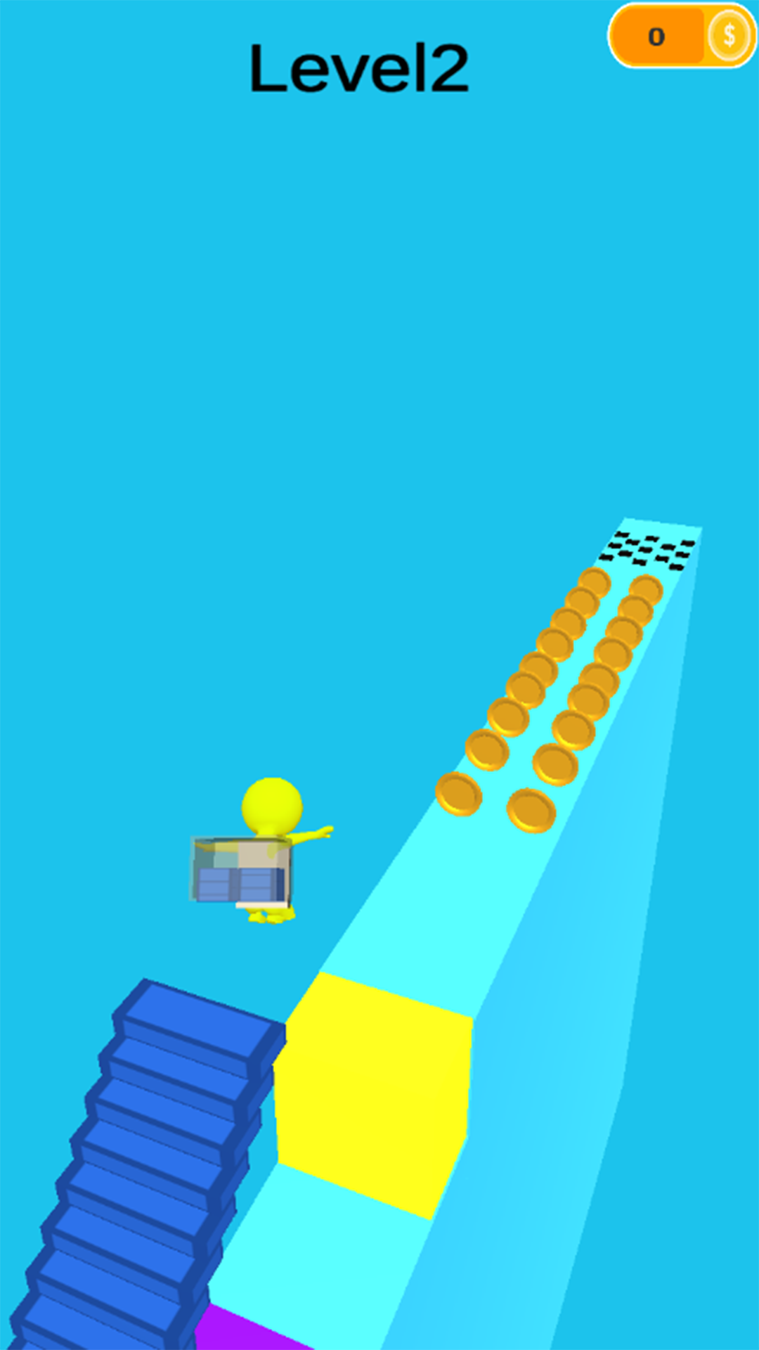 Bridge Race: Build A Bridge Game Screenshot