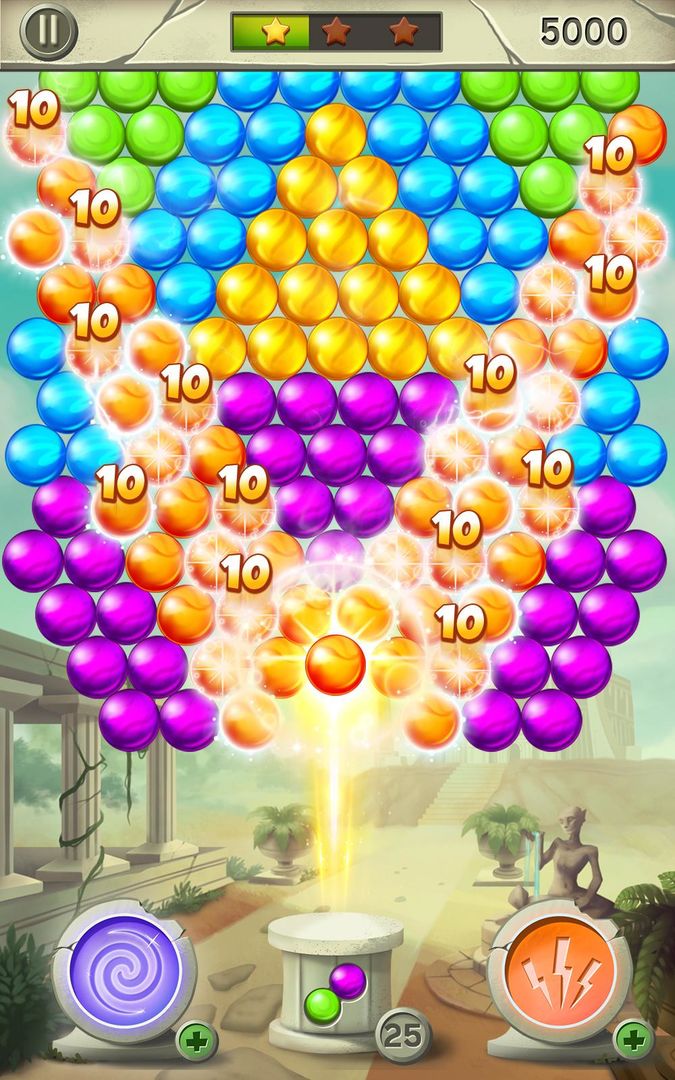 Screenshot of Bubble Blast Legend