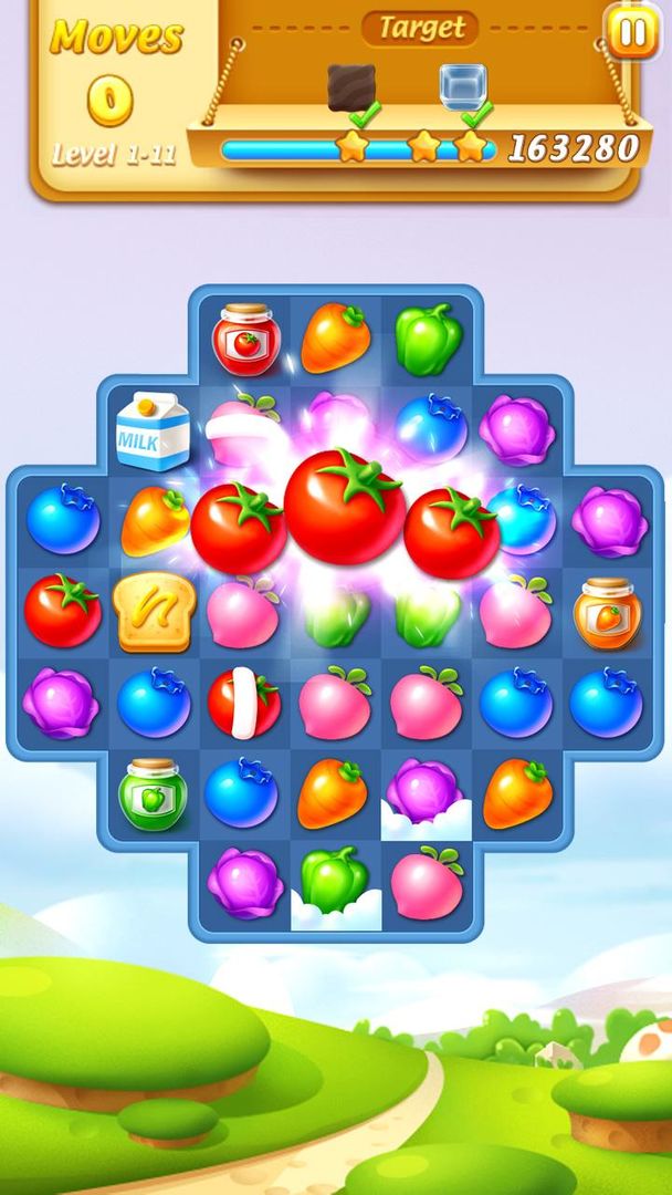 Screenshot of Fruits Garden Mania