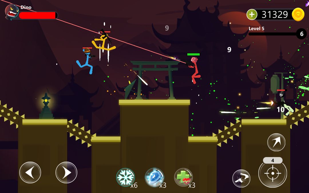 Stickman Fighter Infinity ภาพหน้าจอเกม