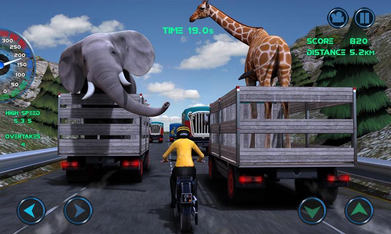 Screenshot of Moto Traffic Race