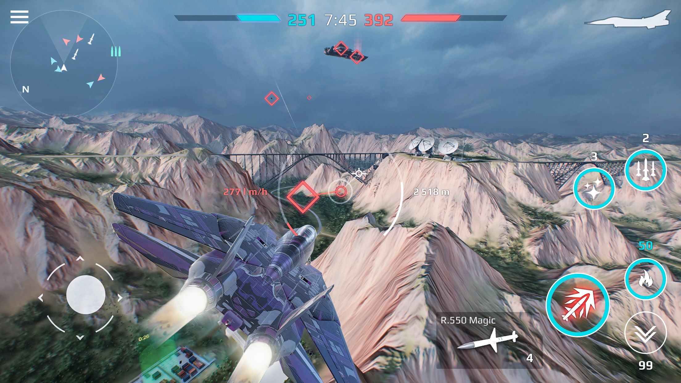 Screenshot 1 of Sky Combat: Avions De Guerre 8.0