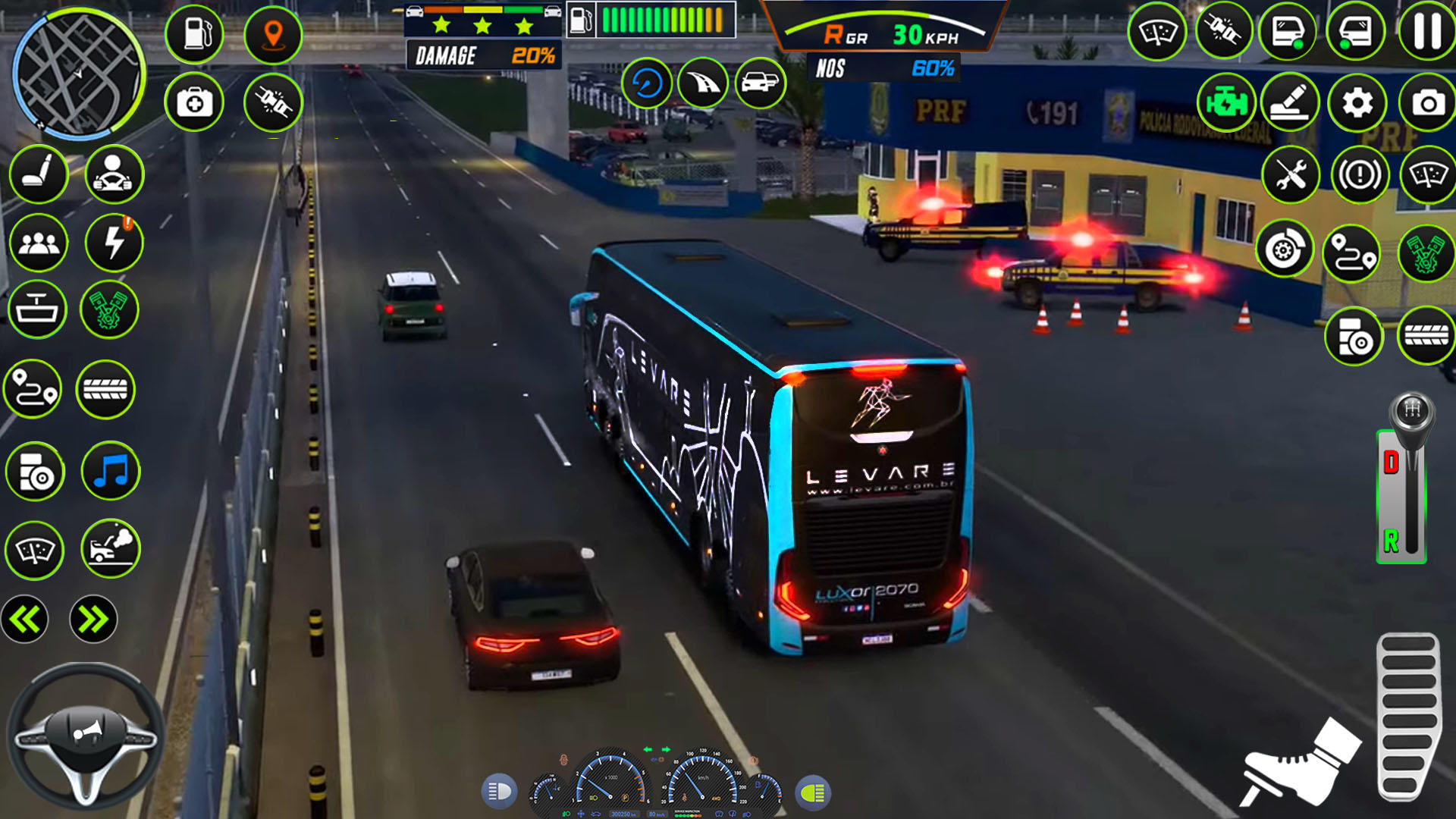 버스 시뮬레이터 게임 3D 2024 게임 스크린 샷