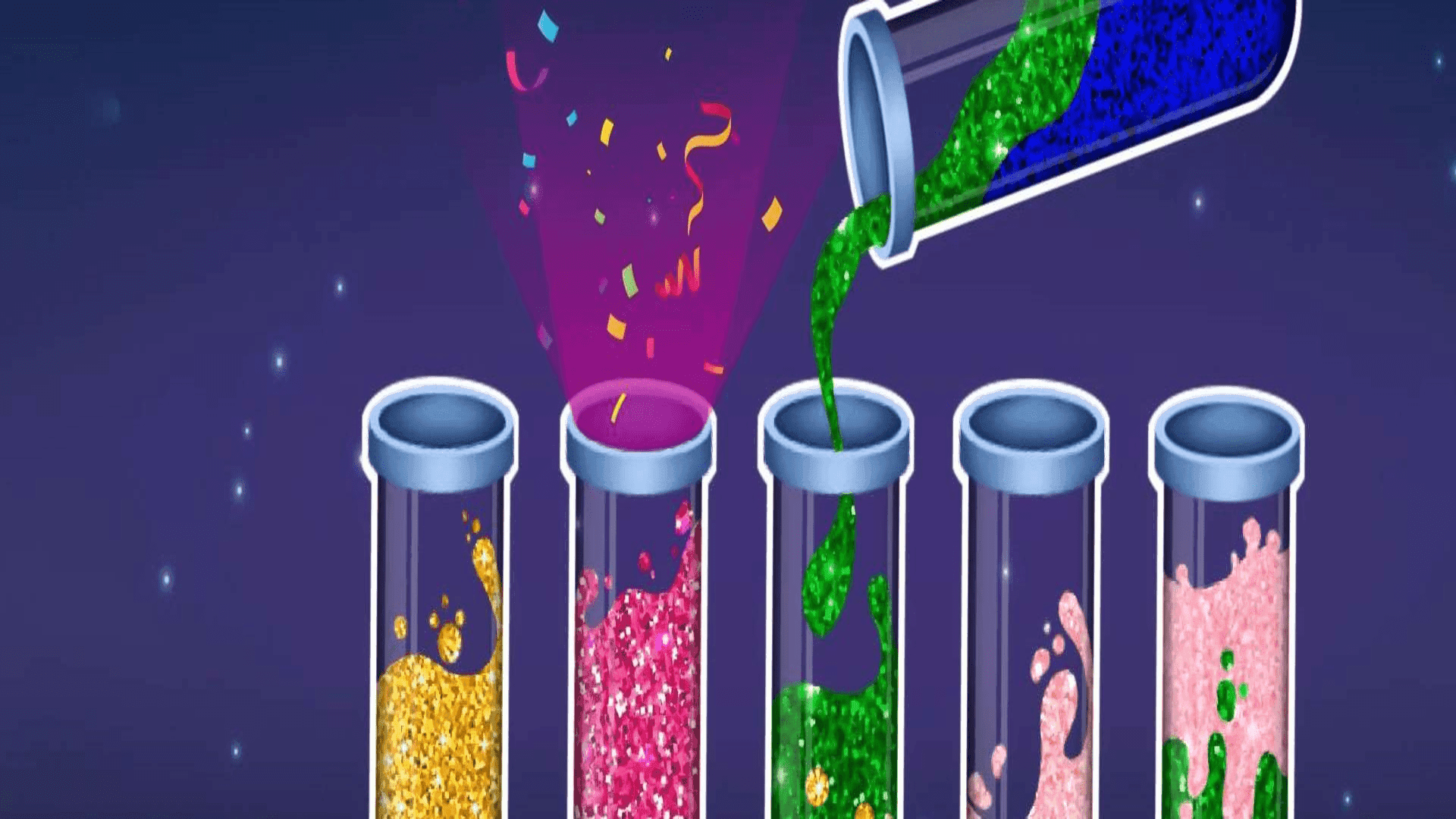 Screenshot of Water Sort - Color Puzzle Game