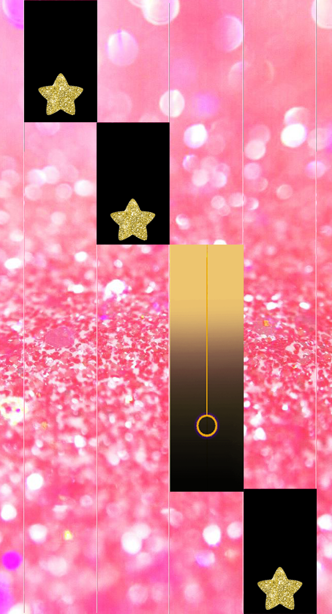 Screenshot of Glitter Piano Tiles 2018