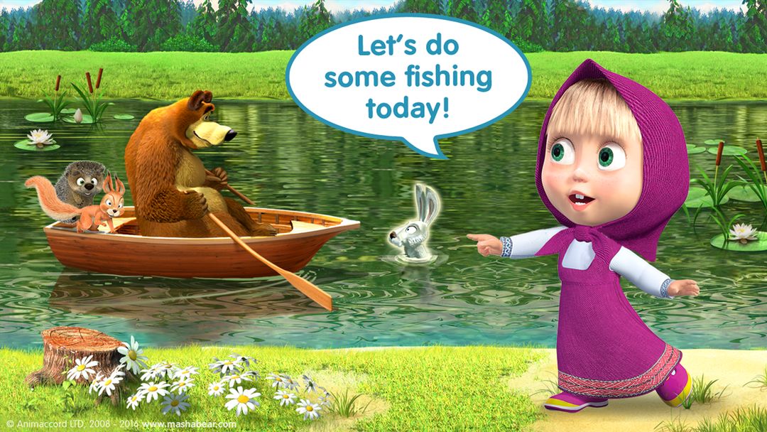 Masha and the Bear Child Games screenshot game