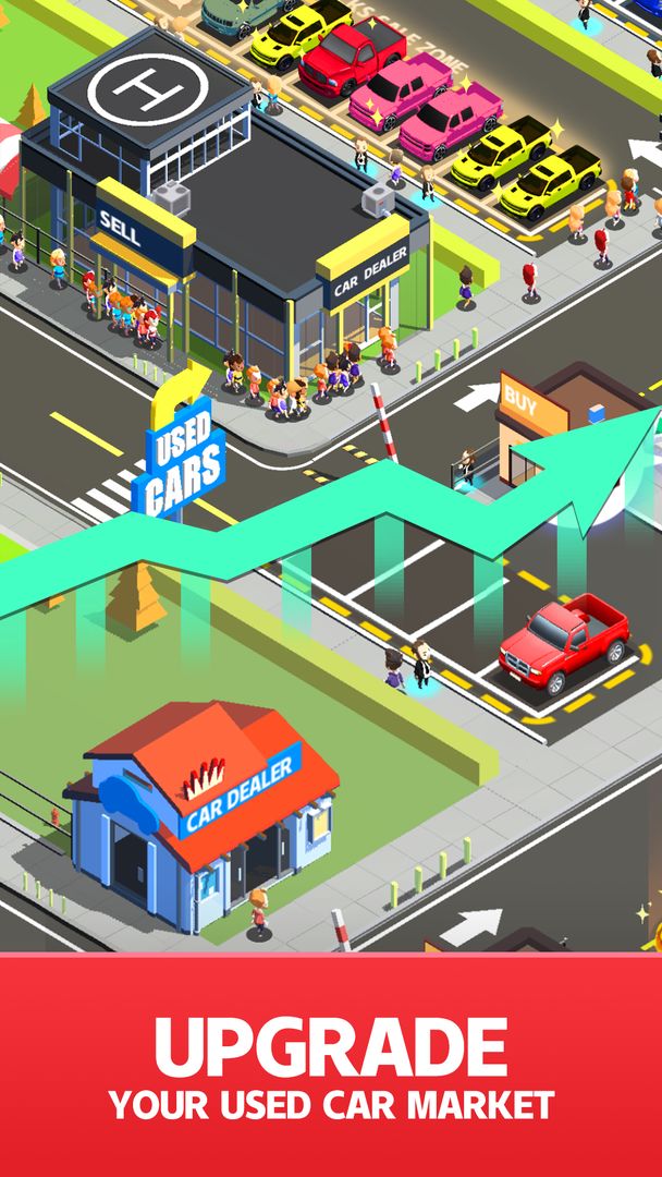 Idle Used Car Dealer screenshot game