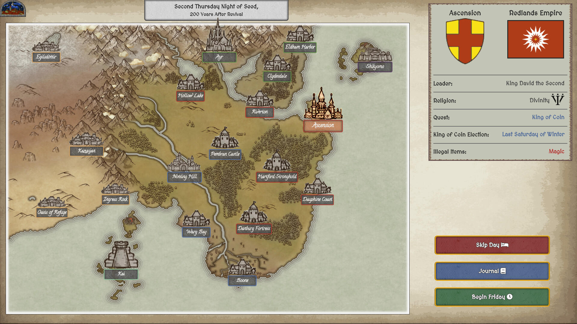 Merchant of the Six Kingdoms screenshot game