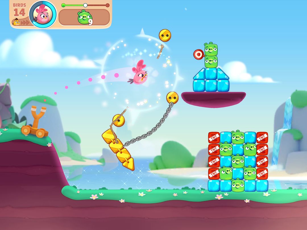 Screenshot of Angry Birds Journey