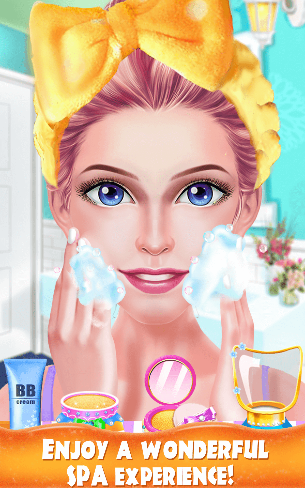High School Water Park Salon Game Screenshot