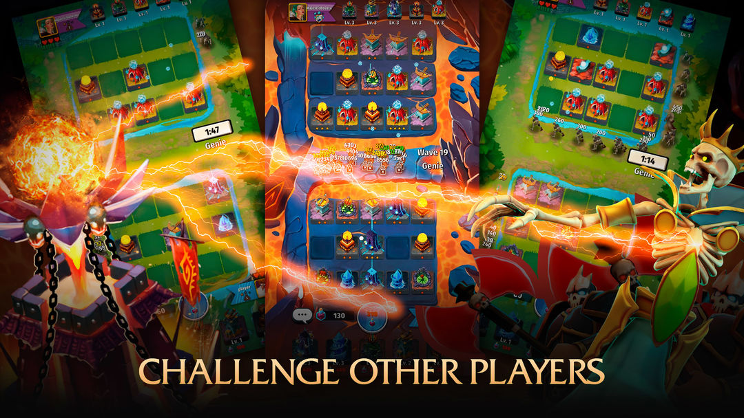 Random Clash - Epic fantasy strategy mobile games ภาพหน้าจอเกม