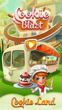Cookie Pastry Jam: Blast & Crush ゲームのスクリーンショット