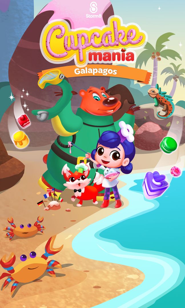 Cupcake Mania: Galapagos screenshot game