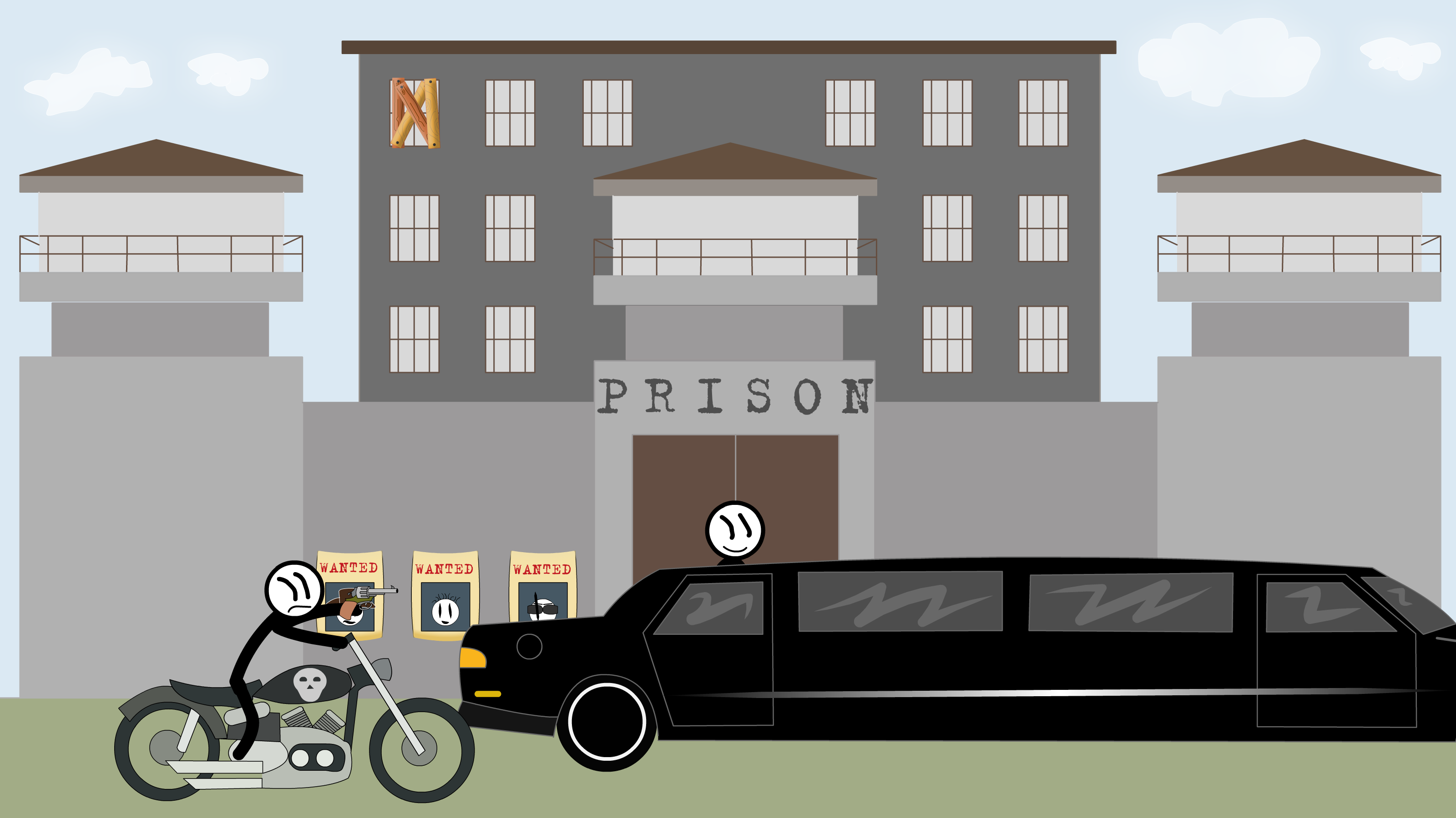 Screenshot 1 of Стикмен побег из тюрьмы 5 