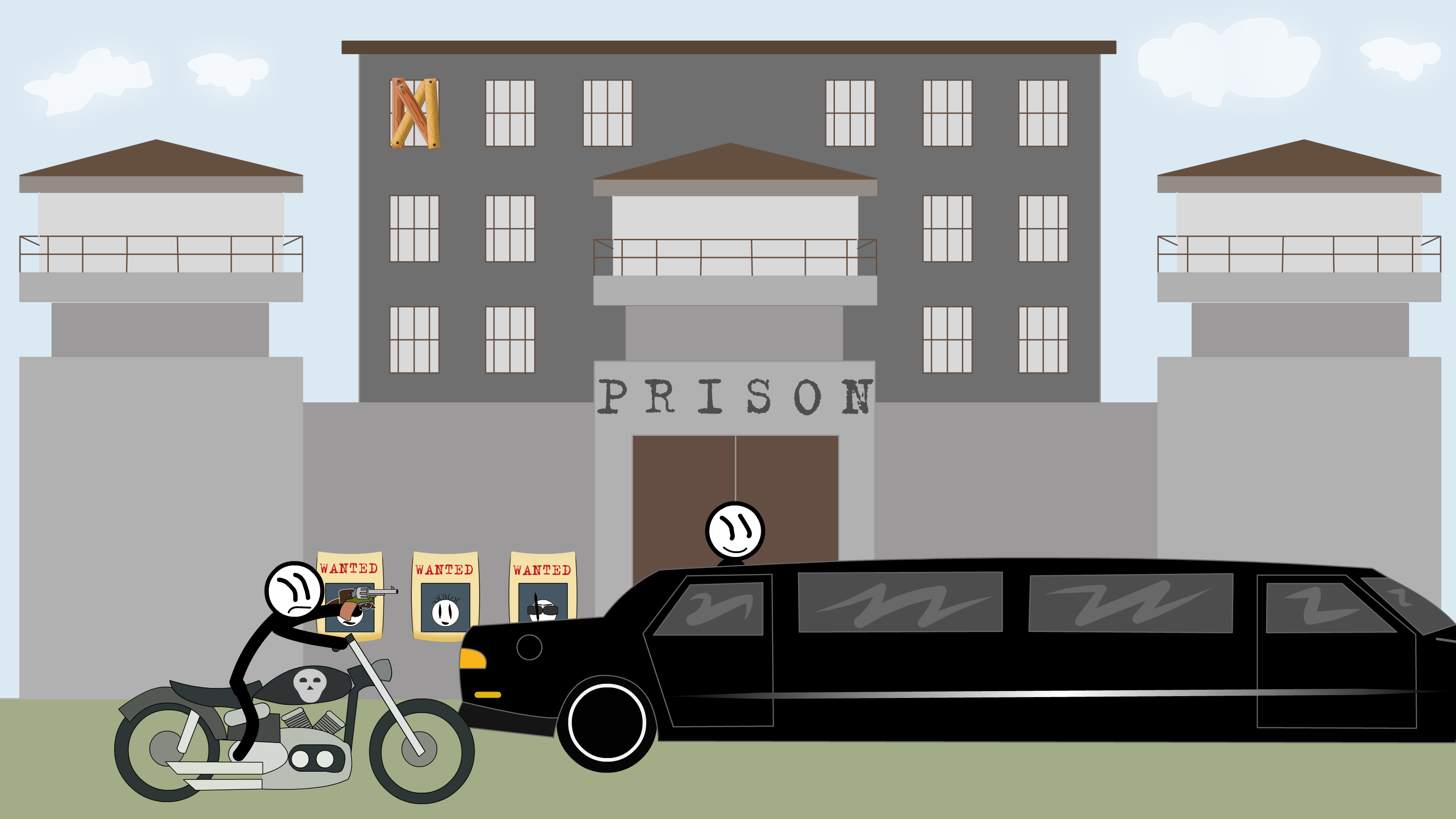 Stickman jailbreak 5 Game Screenshot